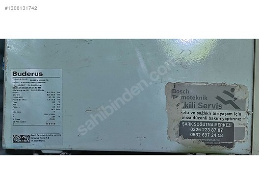 Acil Satılık Buderus Marka Doğalgaz kombi sahibinden.comda