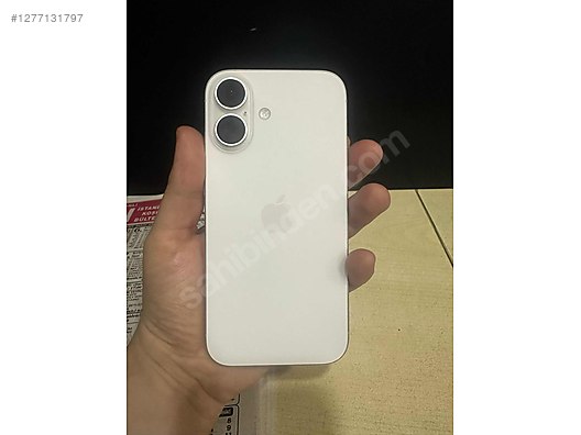 İkinci El ve Sıfır Alışveriş / Cep Telefonu & Aksesuar / Cep Telefonu / Apple / iPhone 16
