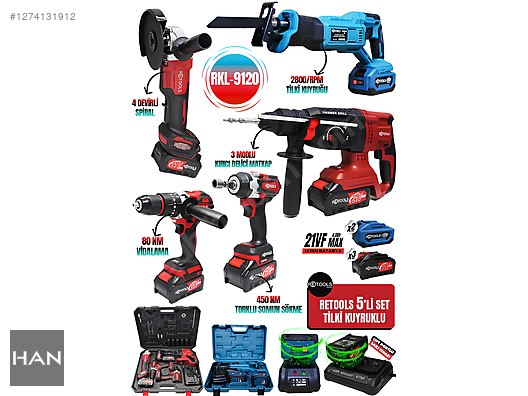 Used & Brand New Items / Garden & Home Improvement / Hand Tools / Electric / Drills