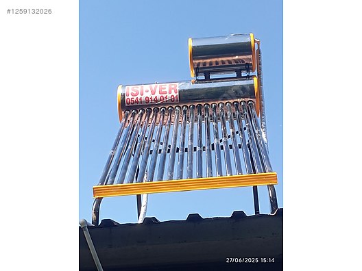 İkinci El ve Sıfır Alışveriş / Bahçe & Yapı Market / Yapı Malzemeleri / Isıtma / Güneş Enerjisi Sistemi