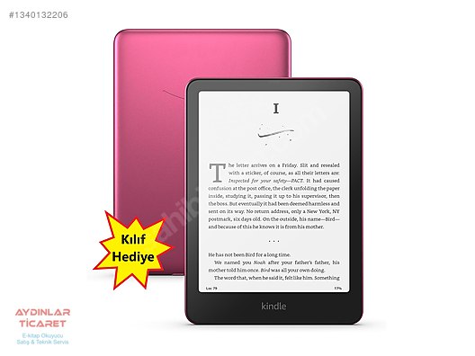 Amazon Kindle 12.Nesil Paperwhite Signature Edition 32 GB +Kılıf