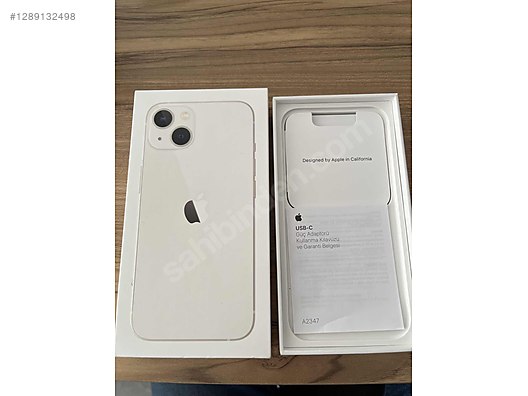 Apple / iPhone 13 / İPhone 13 128GB Beyaz Temiz sahibinden.comda
