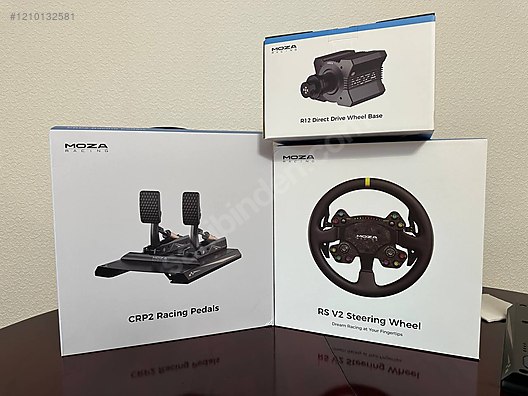 İNDİRİM MOZA Racing R12 V2 + CRP2 Loadcell + RS V2 330mm Bundle on