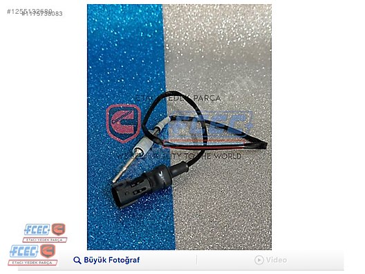 Ticari Araçlar / Kamyon & Çekici / Motor / CUMMİNS 4954491 EGR SICAKLIK ...