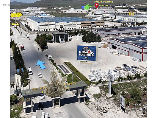 AFYON-İSCEHİSAR ORGANİZE SANAYİ'DE 1.350m² KAPALI ALANLI FABRİKA