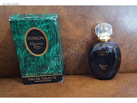 Poison Chiristian Dior- Paris kadın parfümü- sıfır kutusunda