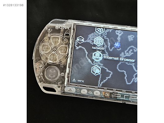 psp3000！ Kusursuz PSP 3000 Clear | Çiziksiz | 8GB Kart sahibinden.comda