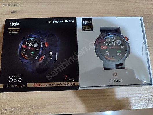 link tech s93 akıllı saat sahibinden.comda - 1285133351