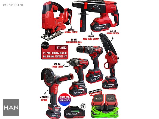Used & Brand New Items / Garden & Home Improvement / Hand Tools / Electric / Nut Tightening & Removing Machines