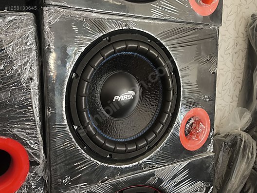 Miami Bass Express(中古品) Hoparlör / Subwoofer / Pars 30 Cm Kutu Bass 1200W 300Rms SIFIR