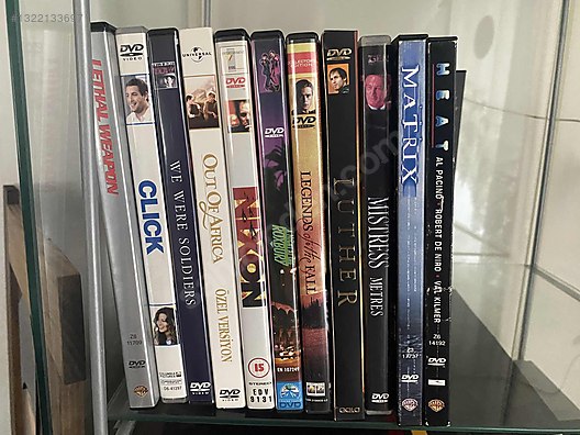 27 adet Bluray + 95 adet DVD film seti(özel setler dahil) on