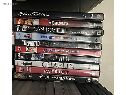27 adet Bluray + 95 adet DVD film seti(özel setler dahil) on