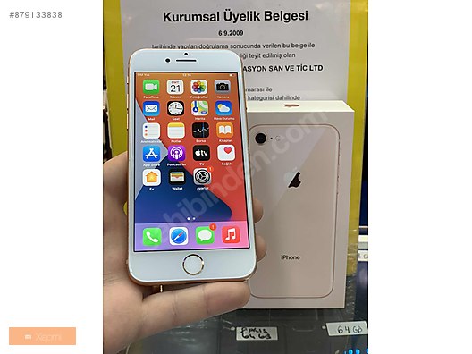 Apple Iphone 8 Apple Turkiye Garantili Iphone 8 64 Gb 3599 Tl Ira Iletisim At Sahibinden Com 879133838