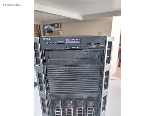 DELL POWEREDGE T430 E5-2630 V3 16 GB RAM 3X 300 GB 15K SAS on