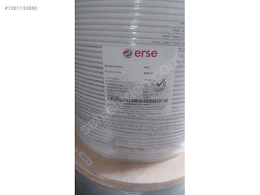 İkinci El ve Sıfır Alışveriş / Bahçe & Yapı Market / Yapı Malzemeleri / Elektrik Tesisatı / Kablo