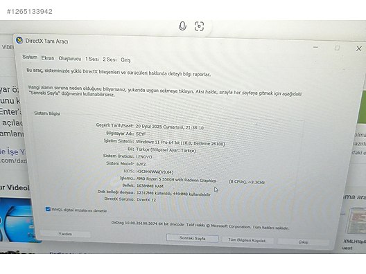 Used & Brand New Items / Gaming & Gamers Exclusive / Gaming PC / Gaming Laptop / Lenovo