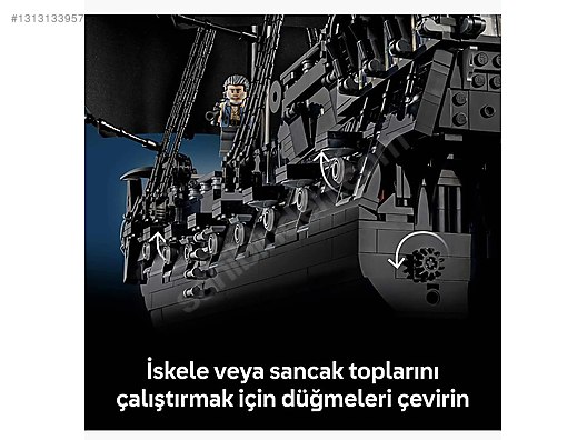 LEGO Icons Kaptan Jack Sparrowun Korsan Gemisi 10365 sahibinden