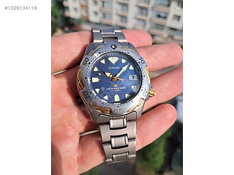 CITIZEN AIRDivers 200mチタン ジャンク Citizen / Citizen Promaster Air Divers 200M Titanium on sahibinden