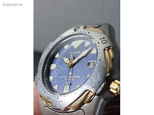 CITIZEN AIRDivers 200mチタン ジャンク Citizen / Citizen Promaster Air Divers 200M Titanium on sahibinden