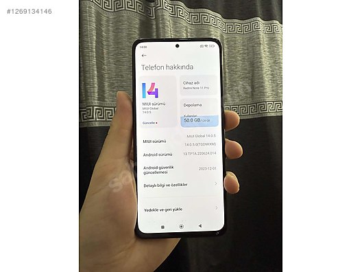 İkinci El ve Sıfır Alışveriş / Cep Telefonu & Aksesuar / Cep Telefonu / Xiaomi / Redmi Note 11 Pro