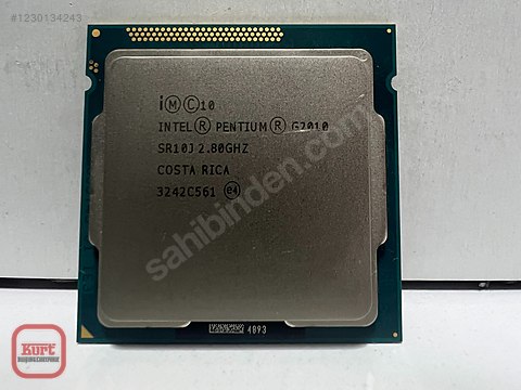 İNTEL PENTİUM G2010 CPU 2.80 GHZ LGA1155 - İŞLEMCİ - İşlemci ve Tüm ...