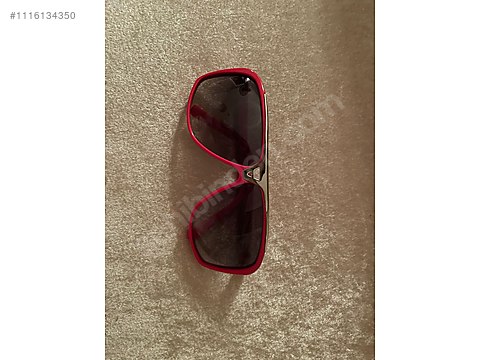 Louis Vuitton men/women Red Millionaire Sunglasses w/Silver Trim Very Rare