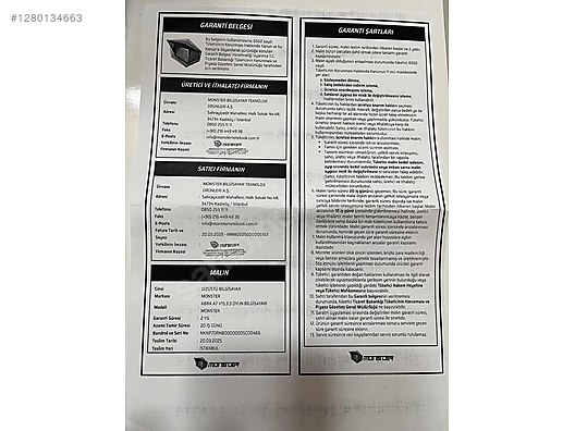Intel Core i5 Monster Oyuncu Laptop