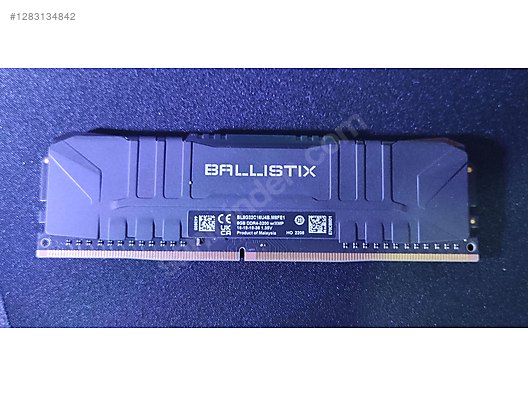 Crucial Ballistic 8Gb DDR4 3200Mhz CL16 - RAM Bellek ve Tüm Masaüstü Bilgisayar Parçaları sahibinden.com'da