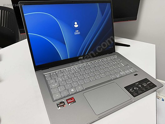 Acer / TERTEMİZ ACER SWİFT 3 RYZEN 5 5500U IPS 512 SSD sahibinden