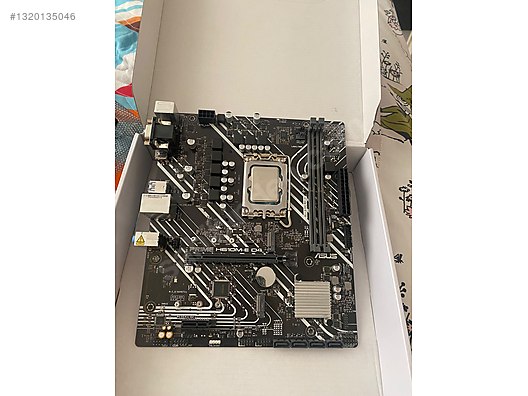 ASUS PRIME H610M-E D4 ANAKART (i3 12100f ) sahibinden.comda