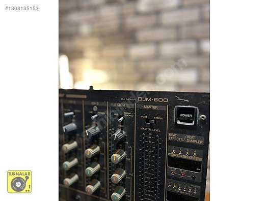 Pioneer DJM-600 Mixer sahibinden.comda - 1303135153
