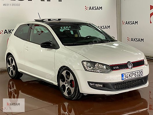 volkswagen polo 1 4 tsi gti aksam dan 2013 vw polo gti cam tavan dusuk km cth motor at sahibinden com 931135332