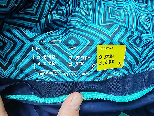 İkinci El ve Sıfır Alışveriş / Spor / Doğa Sporları / Kampçılık & Outdoor / Uyku Tulumu