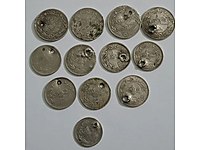 12 adet son padişah mehmed Reşad paraları