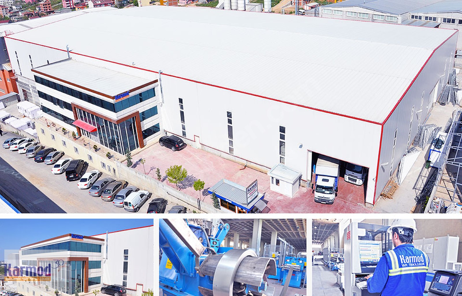 130 m² Beyaz Köşk 3+1 Prefabrik Ev Ankara Prefabrik Karmod
