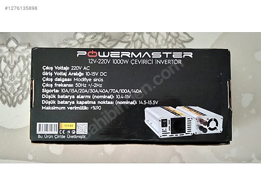 Güneş Enerjisi Sistemi - İNVERTER 1000W