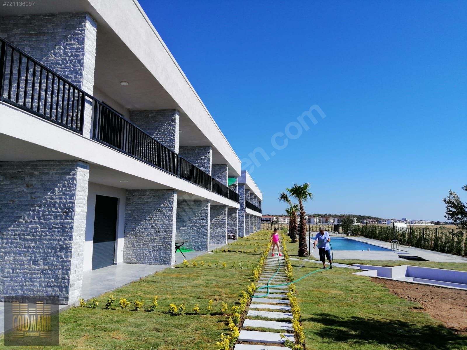 Ayvalık Küçükköy�de 2+1 bahce kati Residance Daire Satılık Daire