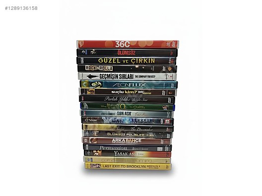 CD、DVD１７５枚まとめ売り! 115 Orjinal DVD Toplu satış - Toplu Kitap ve Dergi Satışları