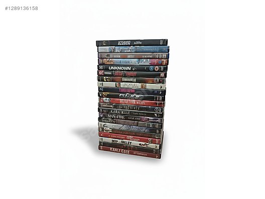 CD、DVD１７５枚まとめ売り! 115 Orjinal DVD Toplu satış - Toplu Kitap ve Dergi Satışları