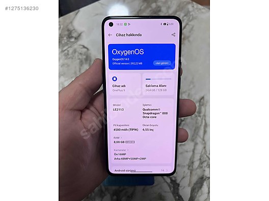 İkinci El ve Sıfır Alışveriş / Cep Telefonu & Aksesuar / Cep Telefonu / OnePlus / 9