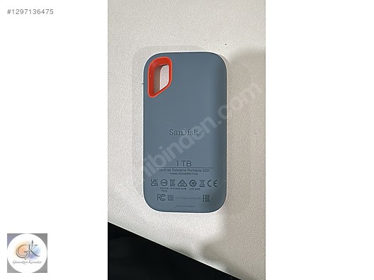 【中古】SanDisk SSD 1TB Extreme Portable SSD SanDisk Extreme Portable SSD 1 TB (taşınabilir NVMe SSD, USB-C