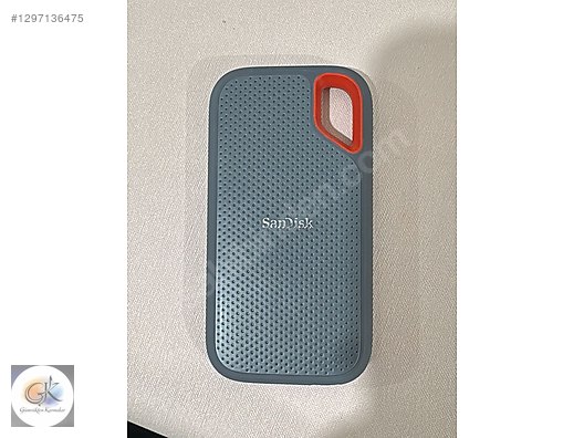 【中古】SanDisk SSD 1TB Extreme Portable SSD SanDisk Extreme 1TB 1050MB/sn V2 Taşınabilir SSD SDSSDE61-1T00-G25