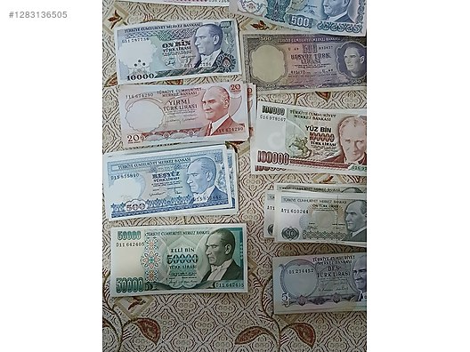 Used & Brand New Items / Collectibles / Coins, Paper Money & Medals / Domestic / Banknotes / Republic Period