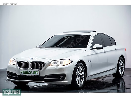 bmw 5 series 520i comfort yesilyurt otomotiv 2015 model bmw 5 20i sunroof gri gors at sahibinden com 905136559