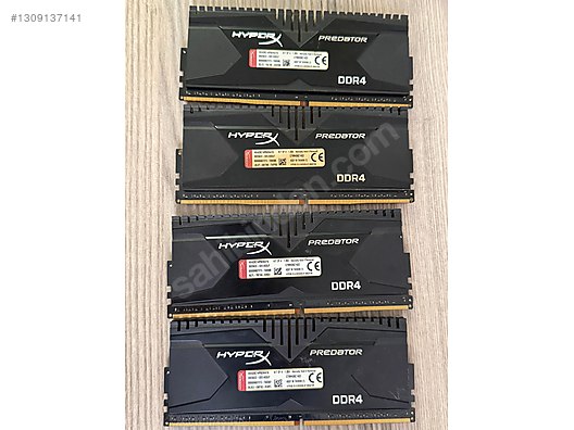 Kingston HyperX Predator 16GB(4x4GB) 2800MHz DDR4 Ram (HX428C14P