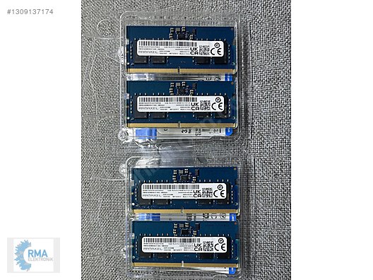 RAMAXEL DDR5 8GB メモリ 中古 12GB DDR5 5600MHZ NOTEBOOK RAM sahibinden.comda - 1309137174