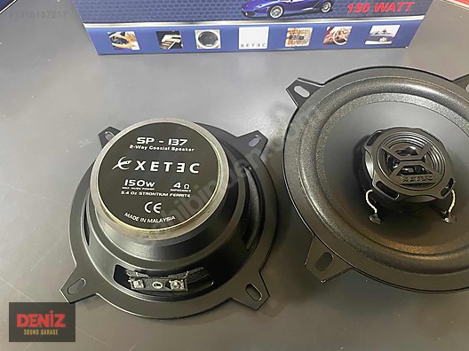 Xetec 13 cm Koaksiyel Hoparlör SP-137 150 Watt.. Tweeterli