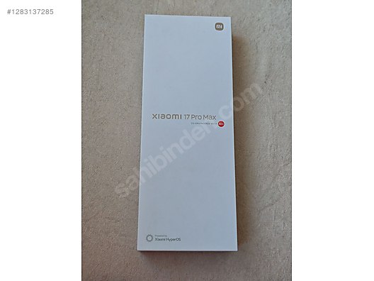 Used & Brand New Items / Cell Phones & Accessories / Cell Phones / Xiaomi / 17 Pro Max