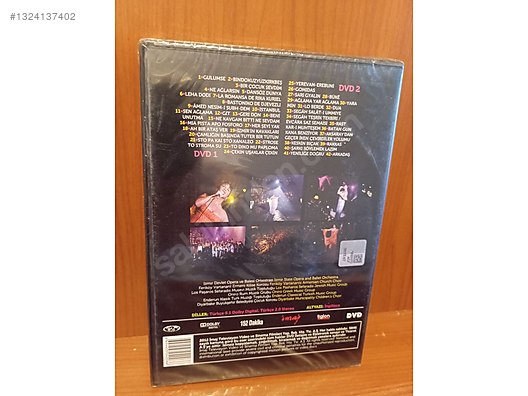 Sezen Aksu - Türkiye Şarkıları - DVD (ambalajında) - Yerli DVD
