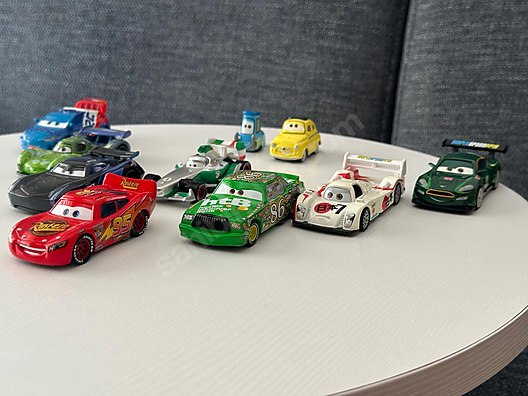 レア！Disney Pixar Miguel & Storm Jackson - Racers Mini Üçlü - Cars Pixar Disney Cars ミニカーセット Cars ミニカー
